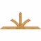 Ekena Millwork Richland Rough Sawn Timber Gable Bracket, Western Red Cedar, 96"W x 40"H x 6"D x 6"F, 10/12 Pitch GBW096X40X0606RIC00RWR - alternate 1